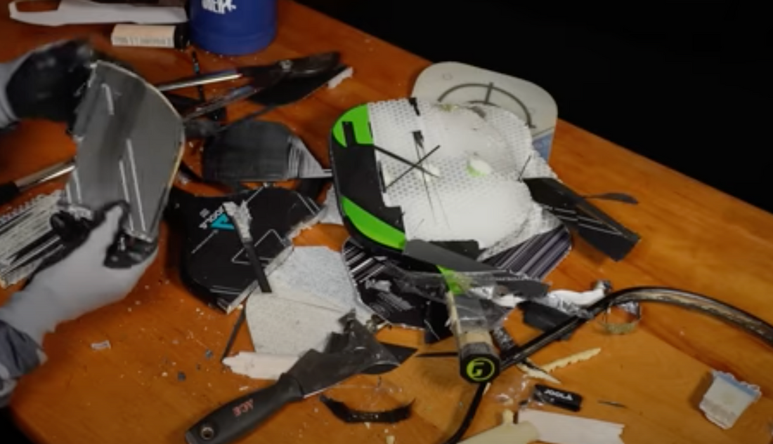 What other paddles are REALLY made of